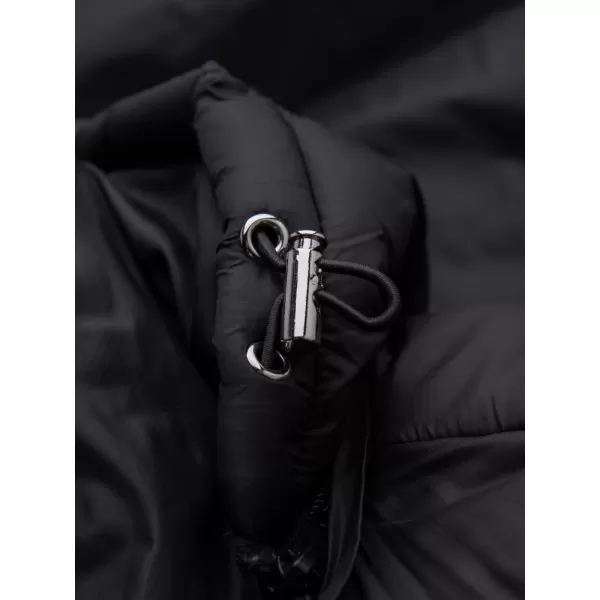  Geaca de iarna pentru barbati OMBRE OM-JALJ-0263 NEGRU 