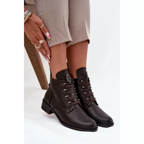  Pantofi de dama BOTO ASA198-21 CIOCOLATĂ 
