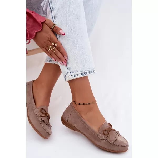  Mocasini de dama EVENTO 26PB18-9800 BEJ 