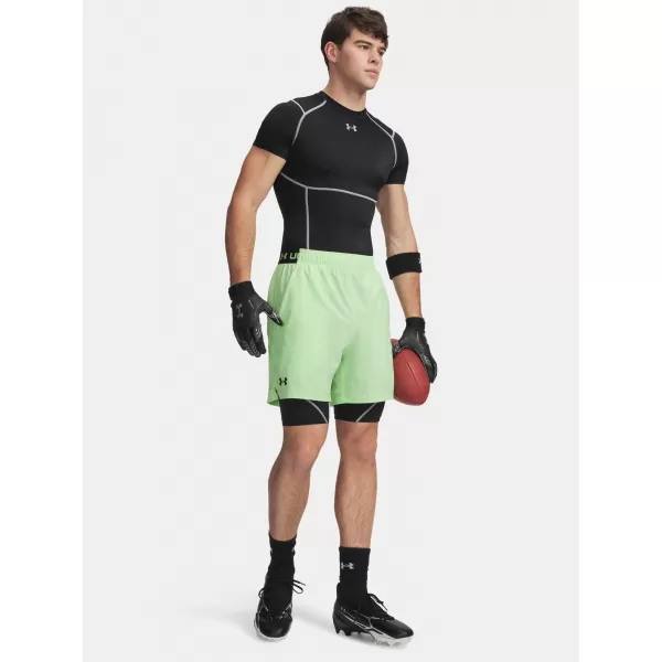  Pantaloni scurți pentru bărbați UNDER ARMOUR UA VANISH WOVEN 6IN SHORTS 1373718-712 VERDE 