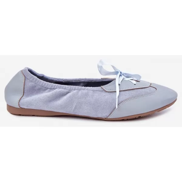  Balerini de dama BOTO 8531 ALBASTRU 