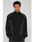 Jachetă de trening pentru bărbați URBAN CLASSICS TB8044-00007 NEGRU