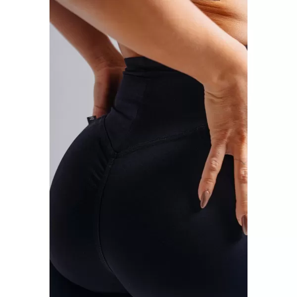  Pantaloni scurți cu talie înaltă, cu buzunare NEBBIA PRIMAL 858 NEGRU 