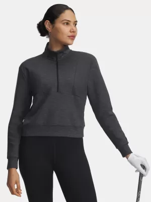 Hanorac de dama UNDER ARMOUR DRIVE MIDLAYER PULLOVER 6005752-004 NEGRU