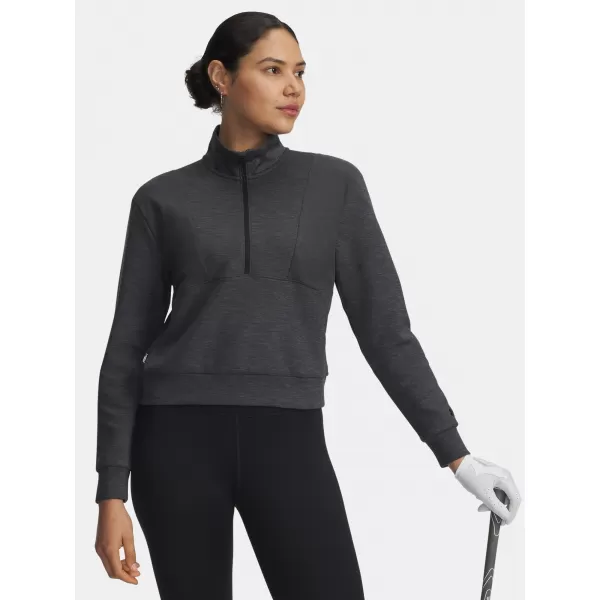  Hanorac de dama UNDER ARMOUR DRIVE MIDLAYER PULLOVER 6005752-004 NEGRU 