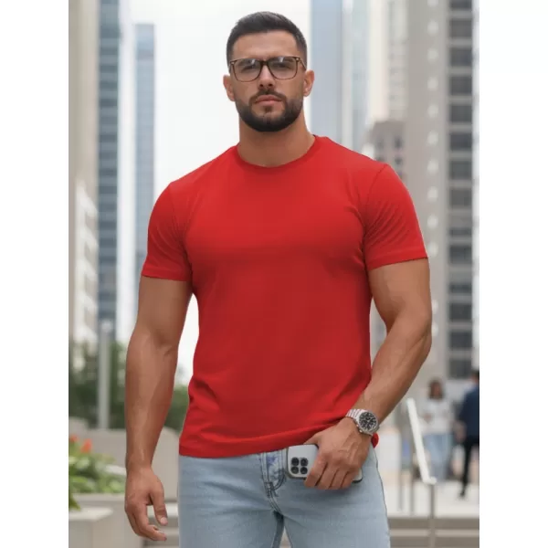  Tricou pentru bărbați DSTREET RX5689 ROŞU 