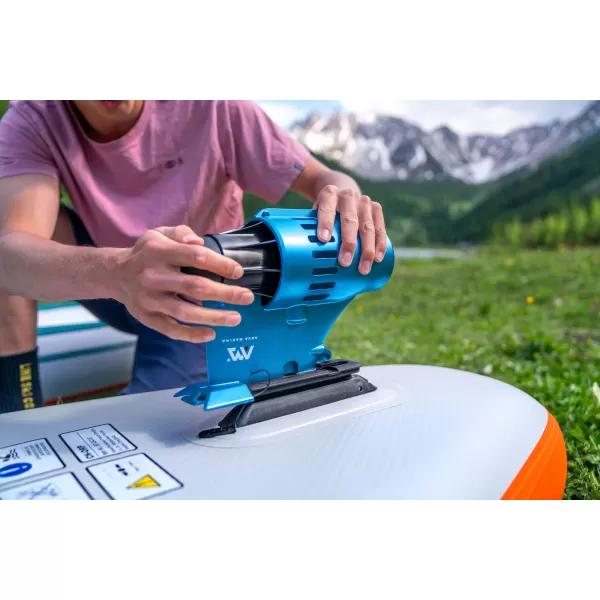  Paddleboard cu motor AQUA MARINA GO Turbo 330 GALBEN GRI 