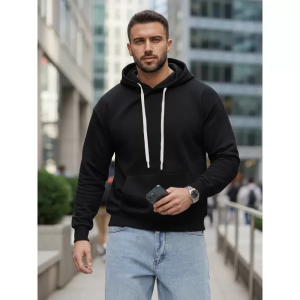  Hanorac pentru bărbați DSTREET BX5952 NEGRU 