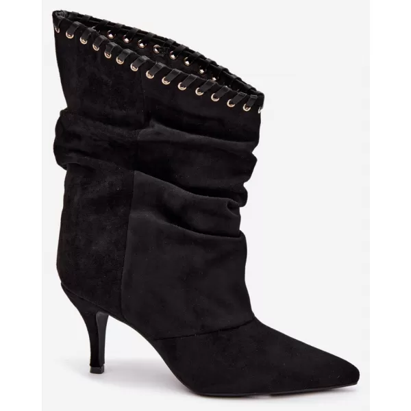  Botine de dama BOTO 2568A NEGRU 