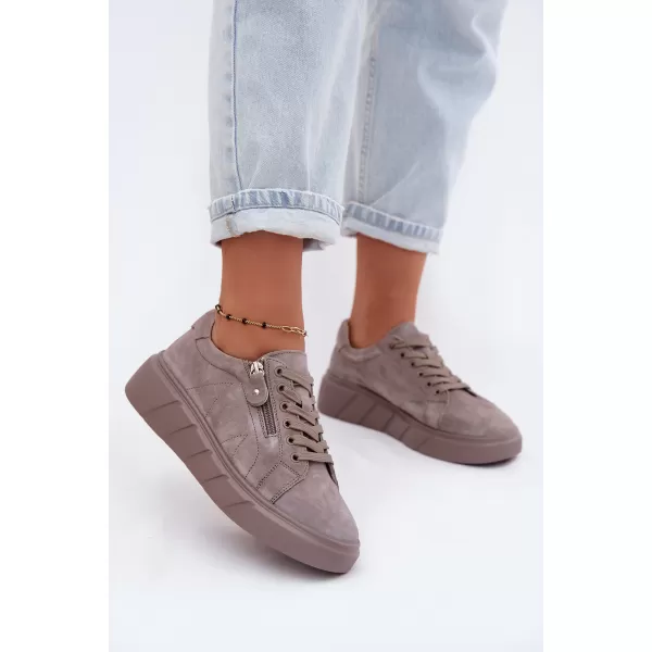  Botine de dama BOTO 26PB18-18 TAUPE 