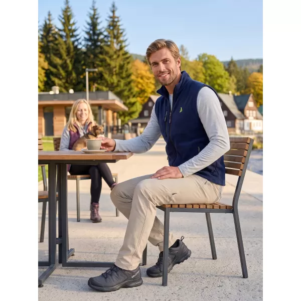  Vestă din lână pentru bărbați ALTISPORT ALM002525 ALBASTRU MARIN 