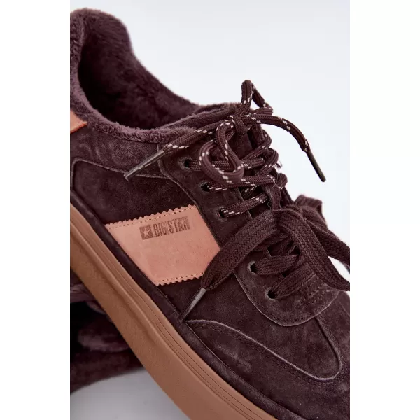  Adidași de damă BIG STAR SHOES UU274770 UMBRE MARO/BEJ 