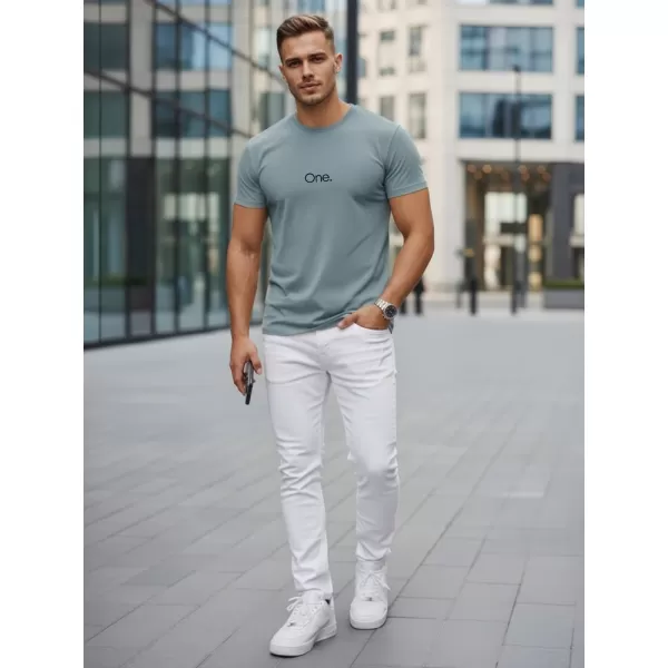 Tricou pentru bărbați DSTREET NX5125R-SB ALBASTRU 