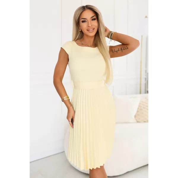  Rochie NUMOCO 311-21 GALBEN DE UNT 