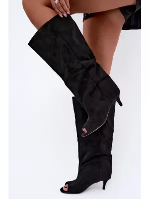 Cizme de dama BOTO 7777 NEGRU