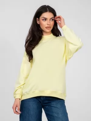 Hanorac de dama BASIC FEEL GOOD RV-BL-5185.93P GALBEN STRĂLUCITOR
