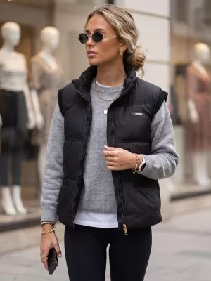 Vesta de dama DSTREET TY5967 NEGRU