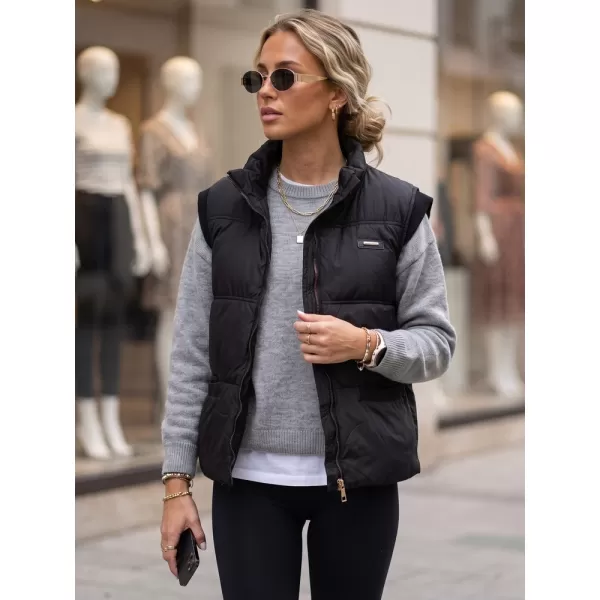  Vesta de dama DSTREET TY5967 NEGRU 