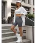 Pantaloni scurți de damă DSTREET SY0581 ALBASTRU