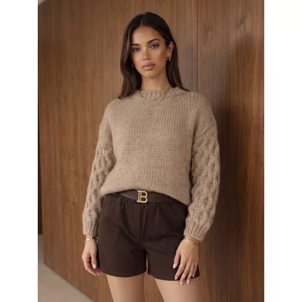  Pulover de dama DSTREET MY2592 BEJ 