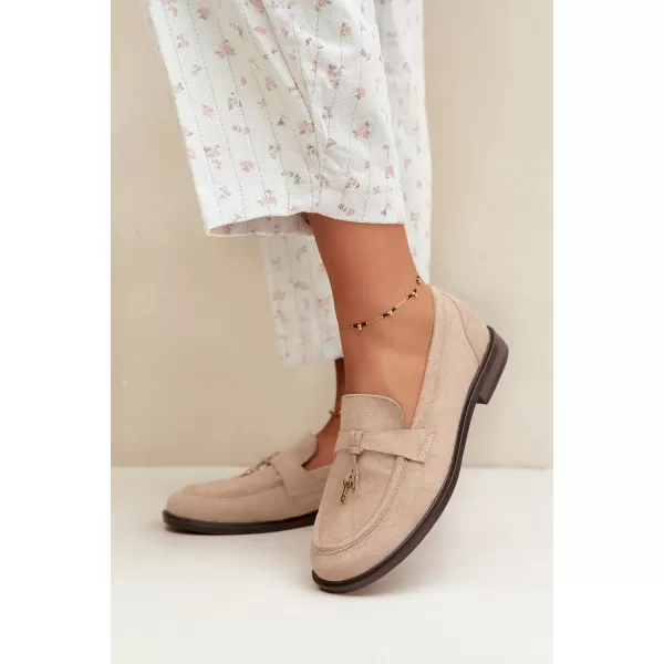  Mocasini de dama BOTO 1539 KAKI 
