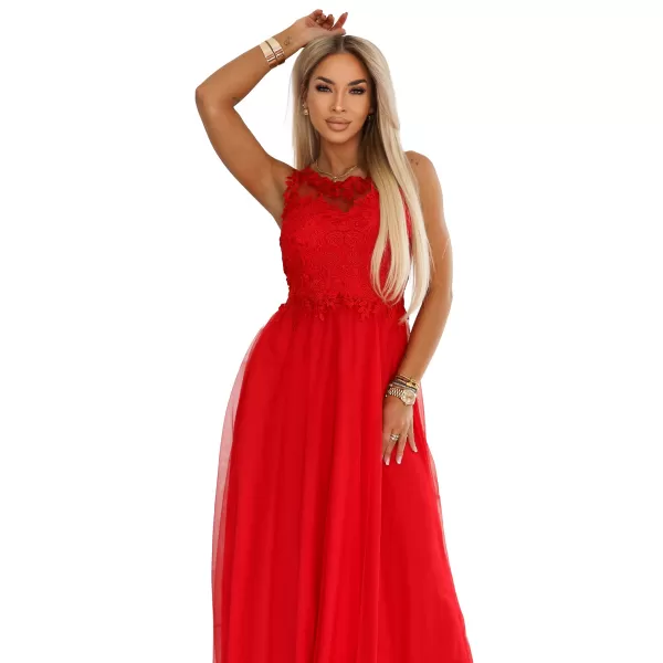  Rochie NUMOCO 672-5 ROŞU 