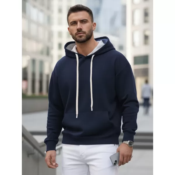  Hanorac pentru bărbați DSTREET BX5949 ALBASTRU ÎNCHIS 