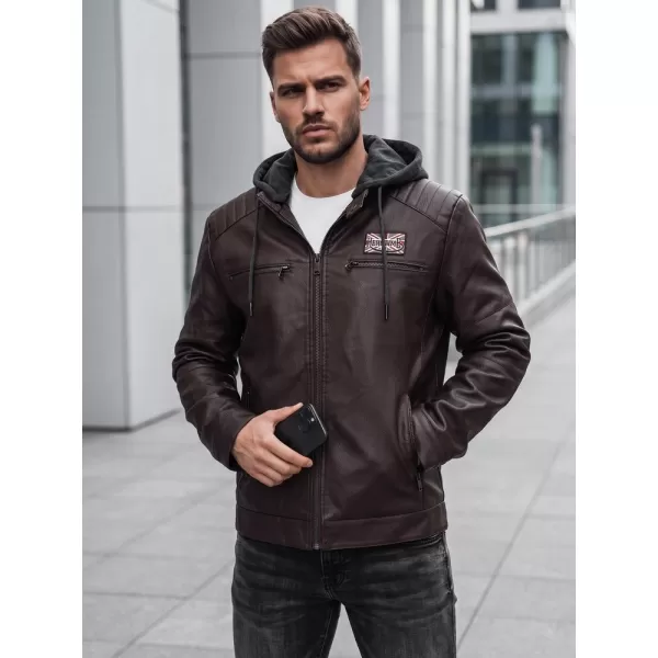  Jachetă pentru bărbați DSTREET TX5146 MARO 