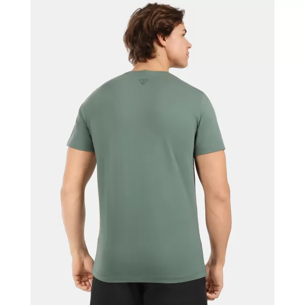  Tricou pentru bărbați KILPI PROMO-M 1M0378KI KAKI 