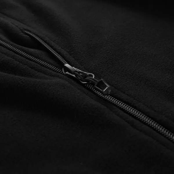 Hanorac fleece pentru copii ALPINE PRO SIUSO 4 NEGRU 