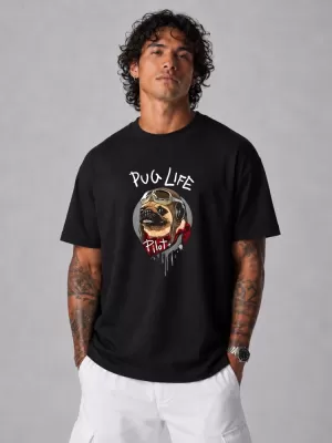 Tricou pentru bărbați DSTREET NX1002R-BK-O NEGRU