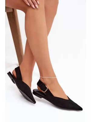 Balerini de dama BOTO JH598/9755 NEGRU