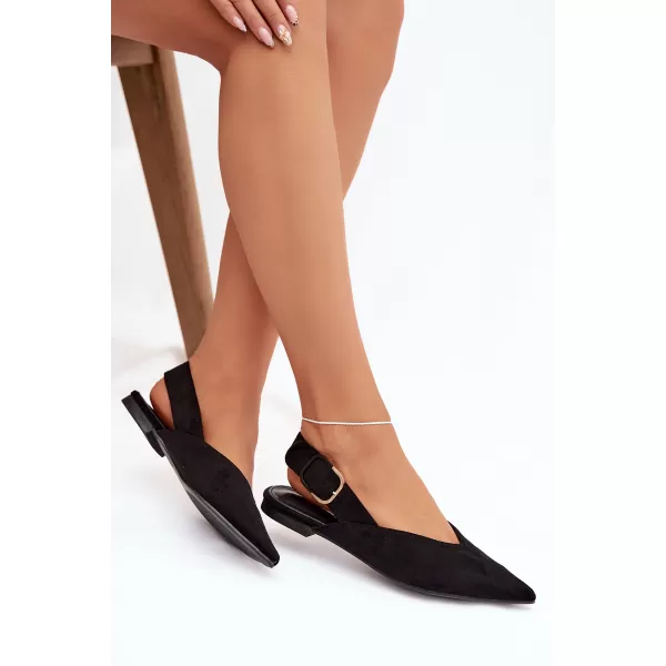  Balerini de dama BOTO JH598/9755 NEGRU 