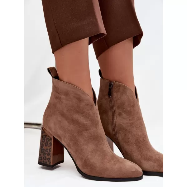  Botine de dama BOTO 25BT24-9210 MARO 