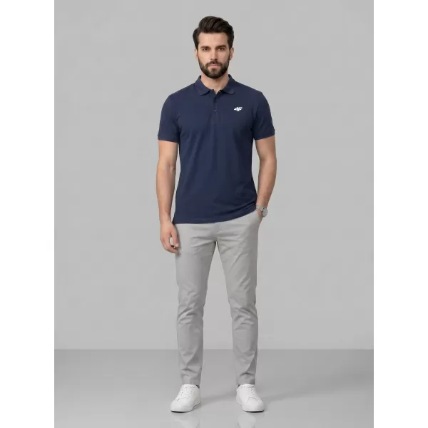  Tricou pentru bărbați cu guler 4F WMM00TPTSM0771 OBICEIURI 