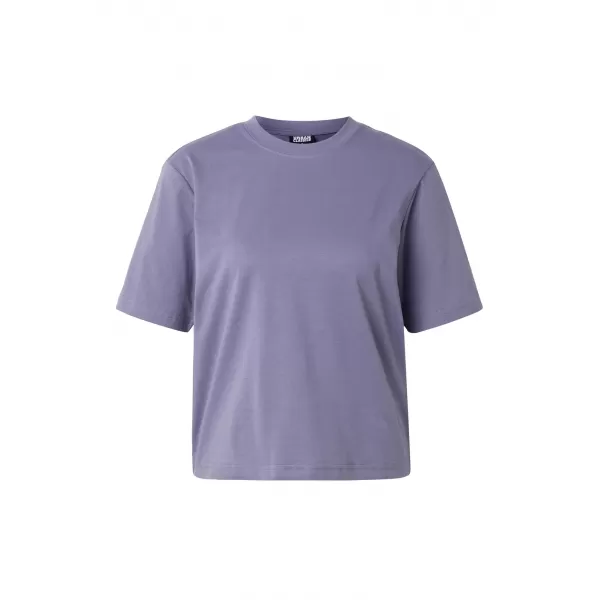  Tricou de damă URBAN CLASSICS TB7172 PURPURIU PRAF 