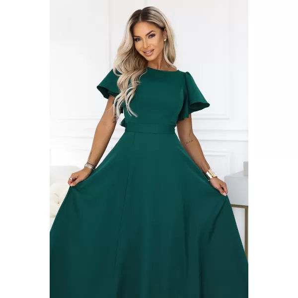  Rochie NUMOCO 694-5 VERDE STICLA 