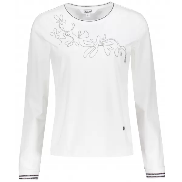  Tricou de damă KIXMI ADINA ALB 
