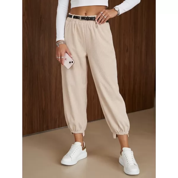  Pantaloni de dama DSTREET UY3171 BEJ 
