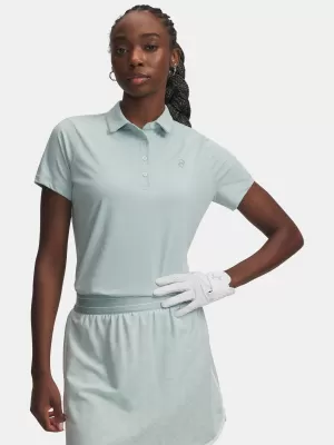 Tricou pentru femei UNDER ARMOUR UA ARMOURDRY SS POLO 6009805-477 ALBASTRU