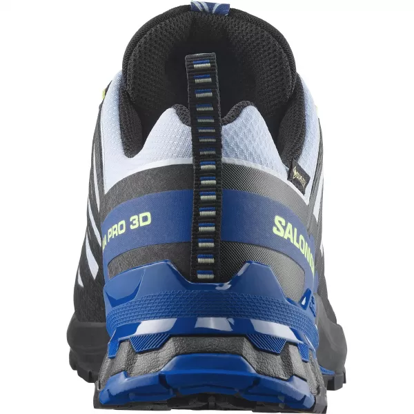  Pantofi pentru bărbați SALOMON XA PRO 3D V9 GORE-TEX STORM L45486500 NEGRU/BRUNNERA ALBASTRU/NAVIGAȚI PE WEB 