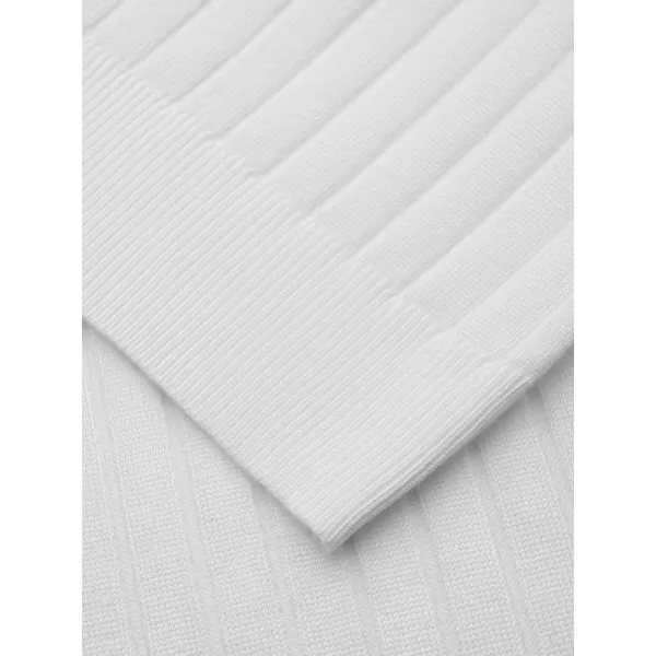  Tricou polo pentru bărbați OMBRE OM-POSS-0180 APROAPE ALB 