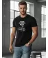 Tricou pentru bărbați DSTREET NX056R NEGRU