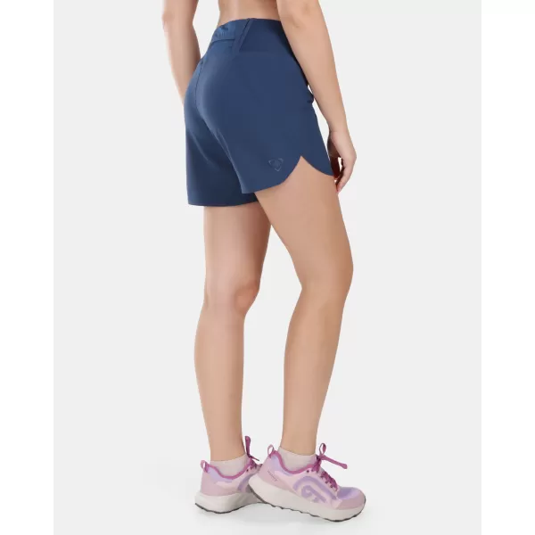  Pantaloni scurți de damă KILPI TIJARA-W 1L0411KI ALBASTRU ÎNCHIS 