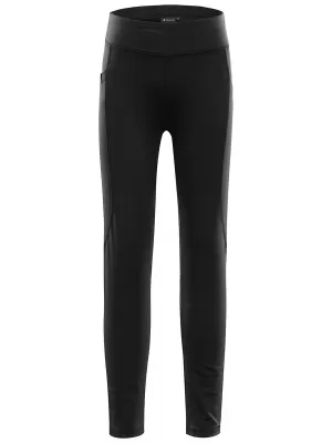 Jambiere pentru copii ALPINE PRO GEMSO NEGRU