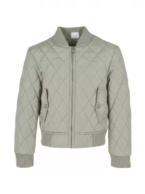 Jachetă matlasată pentru fetiță URBAN CLASSICS UCK806-03259 SALVIA MOALE