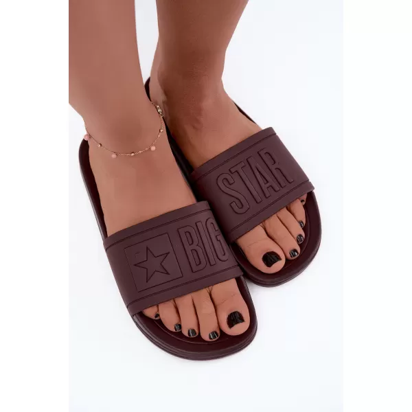  Papuci de damă BIG STAR SHOES UU274072 MARO 