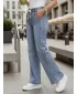 Pantaloni de dama DSTREET UY2986 ALBASTRU
