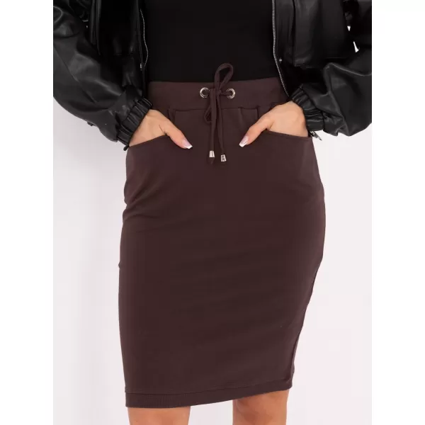  Fusta de dama BASIC FEEL GOOD RV-SD-4793-1.32 MARO ÎNCHIS 