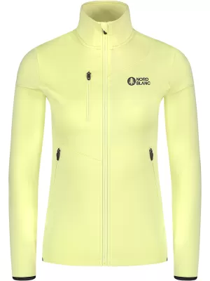 Hanorac pentru femei powerfleece NORDBLANC CRISP NBSFL8338 CHIHLIMBAR